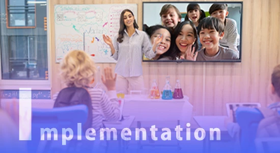 K-12 COIL Implementation process / Implementation